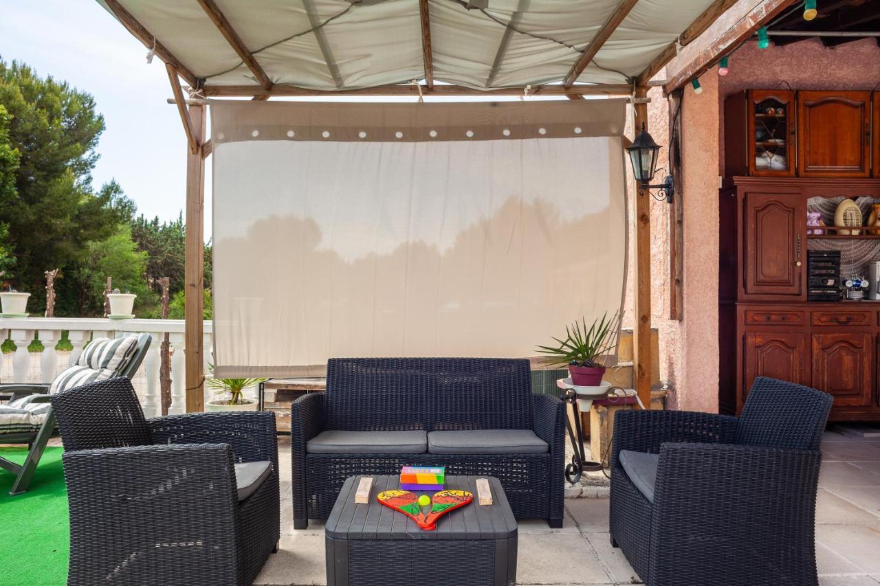 Appartement Avec Piscine Et Cuisine Roquefort-la-Bédoule Exteriér fotografie